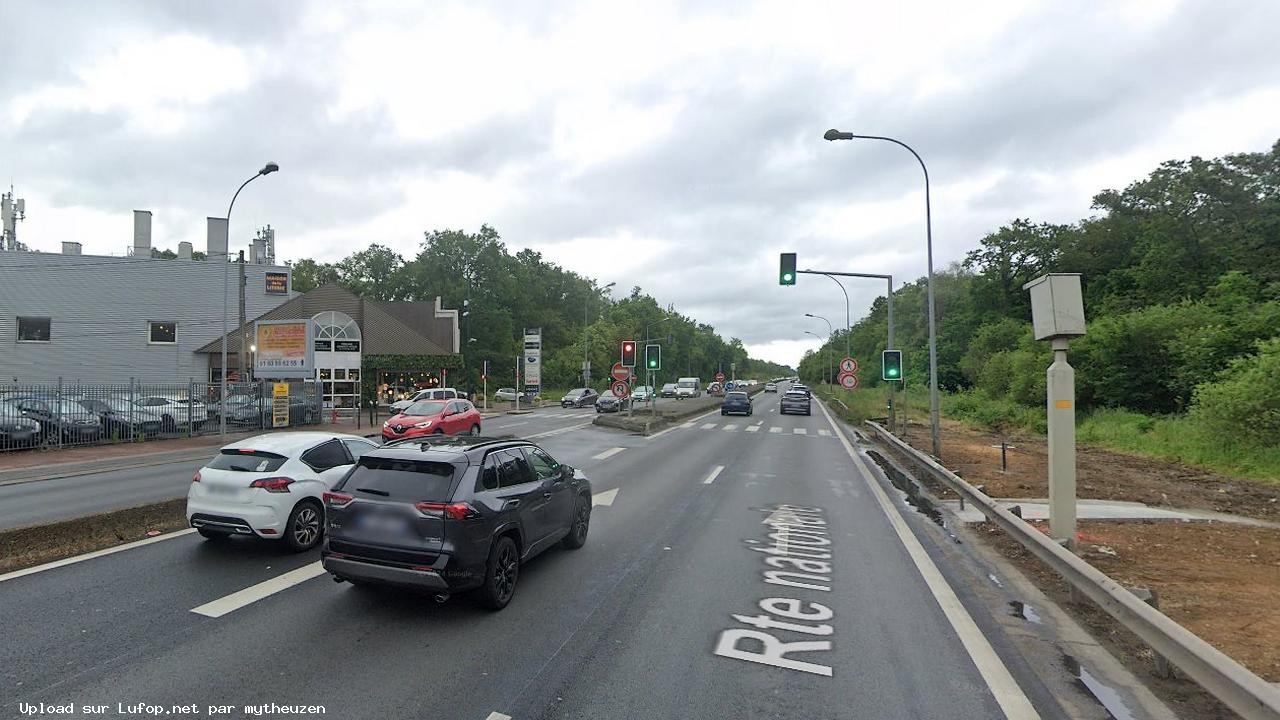 FRANCE photo du radar Brunoy Route Nationale 6 91 - Essonne