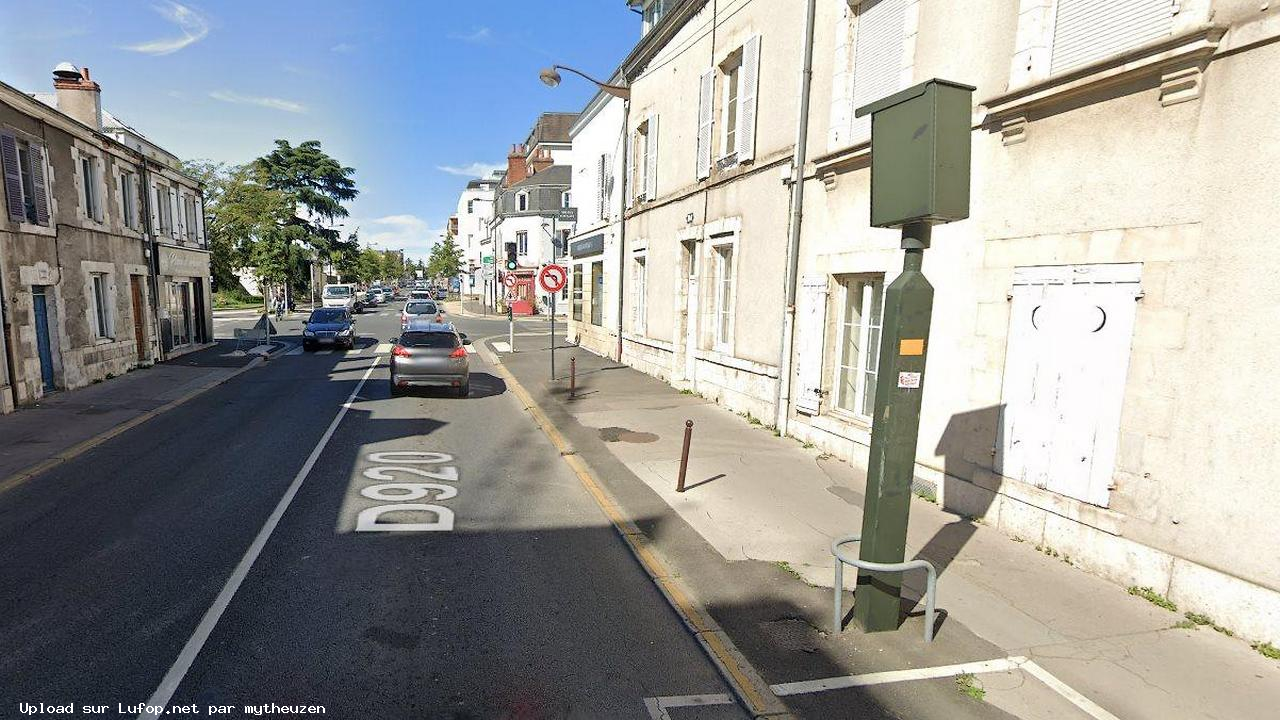 FRANCE photo du radar Orléans Rue du Faubourg Bannier 45 - Loiret