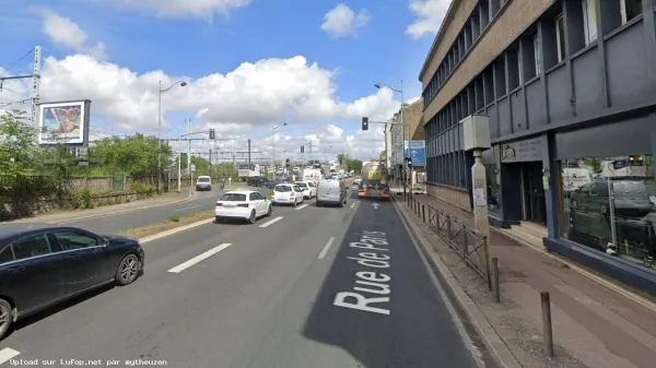 FRANCE photo du radar Villeneuve-Saint-Georges N6 94 - Val-de-Marne