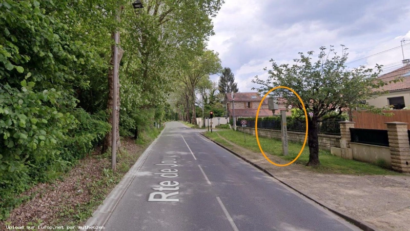 FRANCE photo du radar Bièvres D117 91 - Essonne FRANCE photo du radar Bièvres D117 91 - Essonne