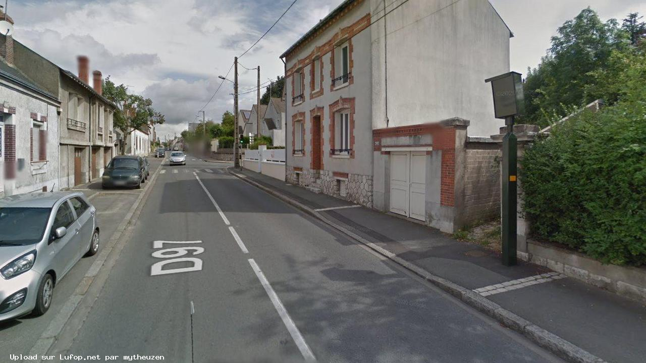 FRANCE photo du radar Orléans Rue du Faubourg Saint Vincent 45 - Loiret