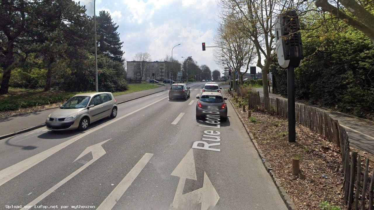 FRANCE photo du radar Creil Rue Léon Blum 60 - Oise