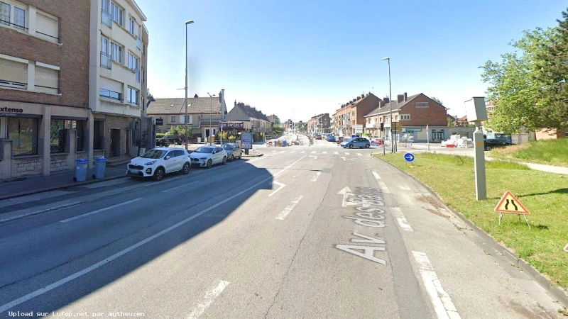 FRANCE photo du radar Dunkerque Avenue des Bains 59 - Nord