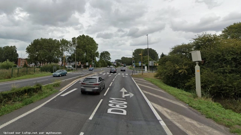 FRANCE photo du radar Grande-Synthe D601 59 - Nord