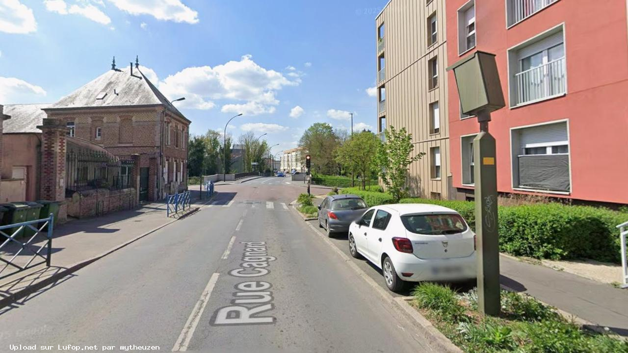 FRANCE photo du radar Amiens Rue Cagnard 80 - Somme