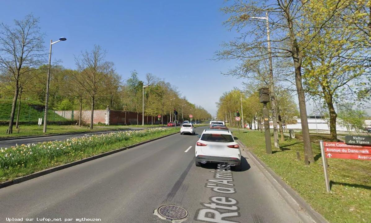 FRANCE photo du radar Amiens Route d'Amiens 80 - Somme