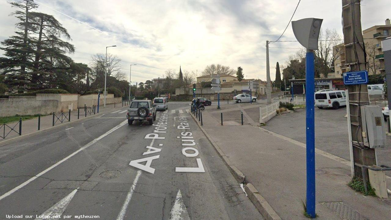 FRANCE photo du radar Montpellier Avenue du Professeur Louis Ravas 34 - Hérault