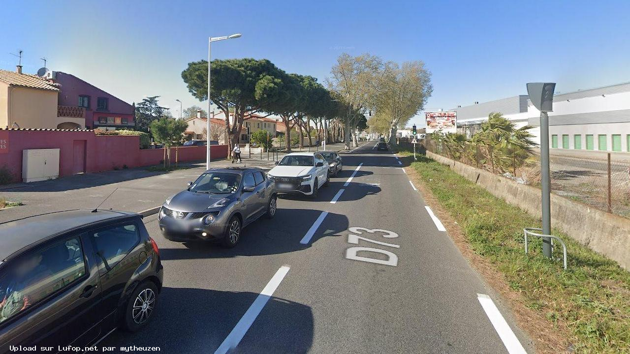 FRANCE photo du radar Perpignan Avenue Victor Dalbiez 66 - Pyrénées-Orientales