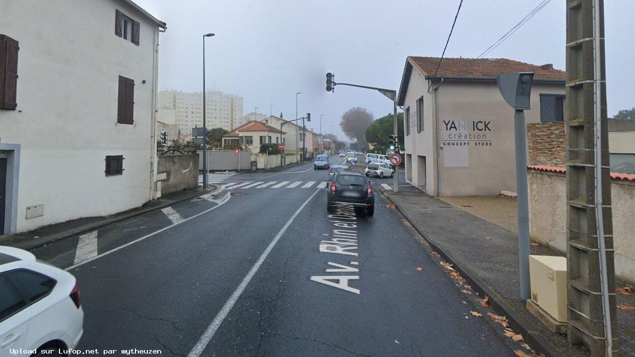 FRANCE photo du radar Béziers Avenue Rhin et Danube 34 - Hérault