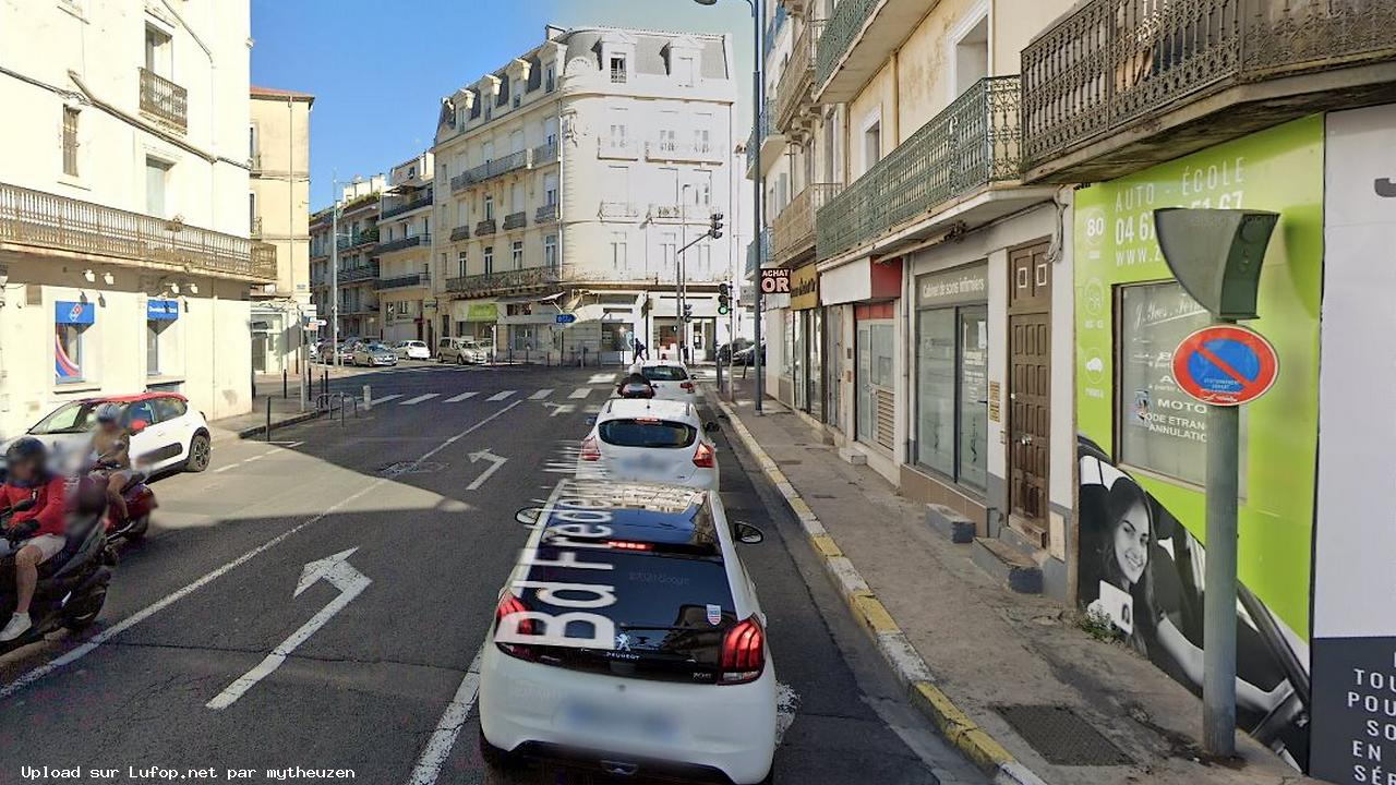FRANCE photo du radar Béziers Boulevard Frédéric Mistral 34 - Hérault