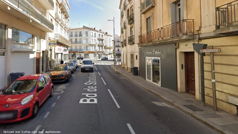 FRANCE photo du radar Béziers Boulevard de Strasbourg 34 - Hérault