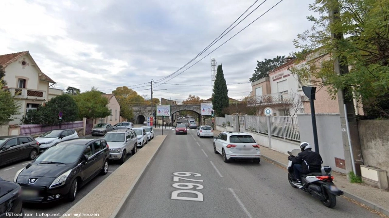 FRANCE photo du radar Nîmes Route d´Uzès 30 - Gard