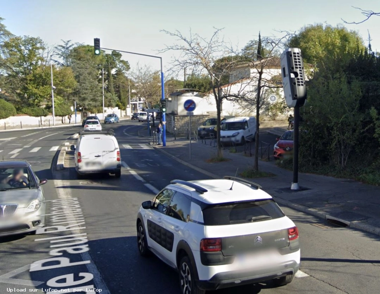 FRANCE photo du radar Montpellier Rue Paul Rimbaud 34 - Hérault