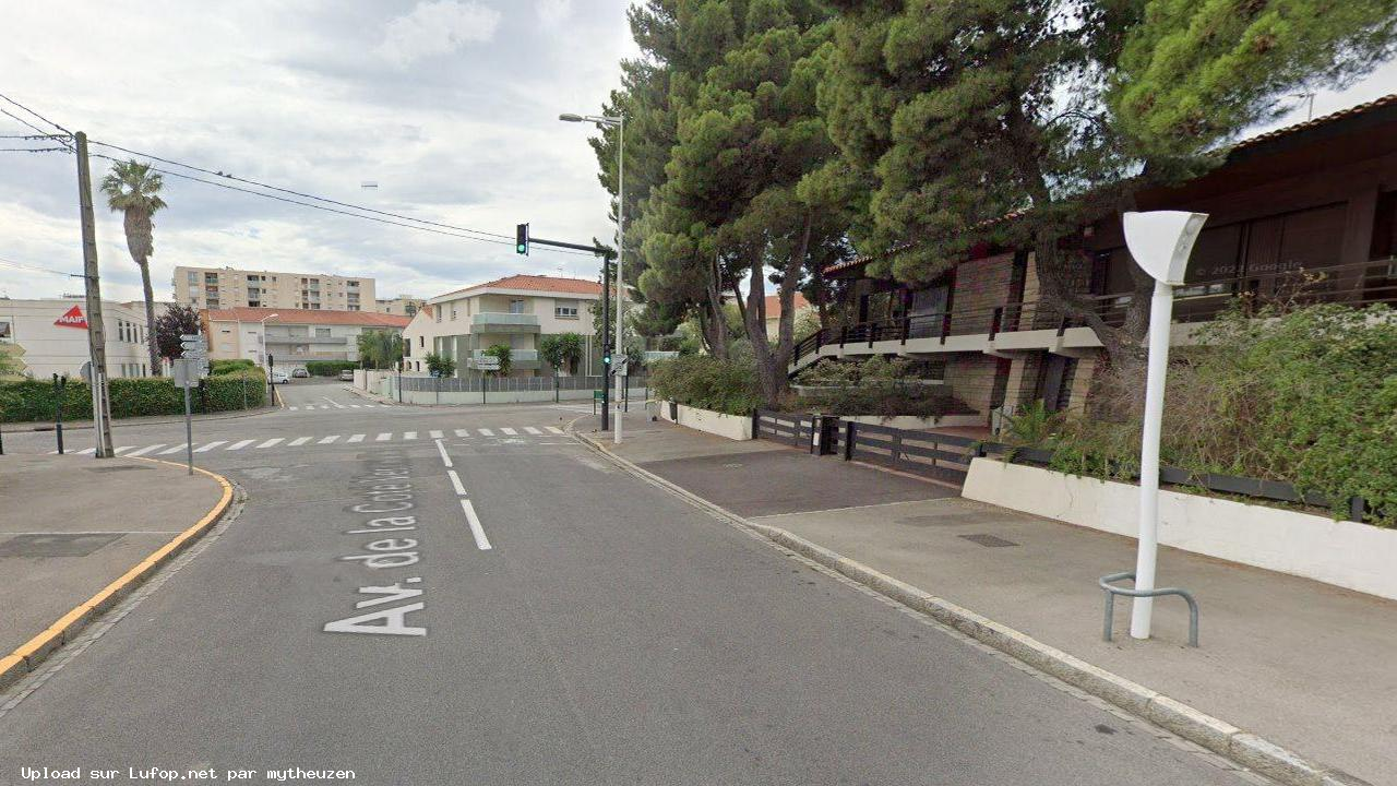 FRANCE photo du radar Perpignan Avenue de la Côte Vermeille 66 - Pyrénées-Orientales