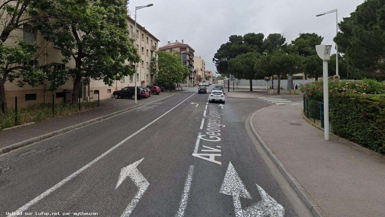 FRANCE photo du radar Perpignan Avenue Georges Guynemer 66 - Pyrénées-Orientales