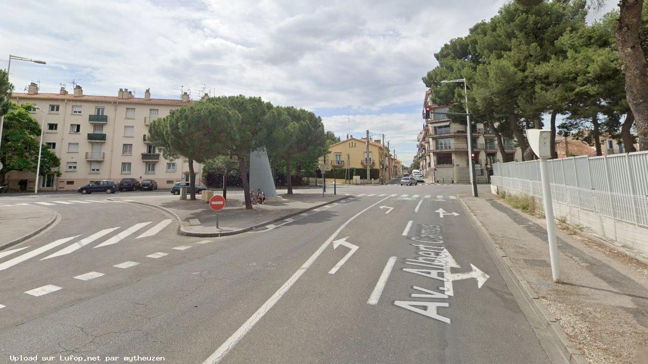 FRANCE photo du radar Perpignan Avenue Albert Camus 66 - Pyrénées-Orientales