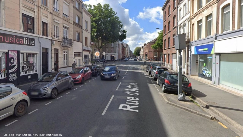 FRANCE photo du radar Lille Rue d´Artois 59 - Nord