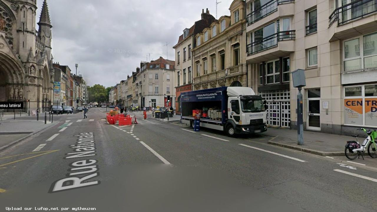 FRANCE photo du radar Lille Rue Nationale 59 - Nord