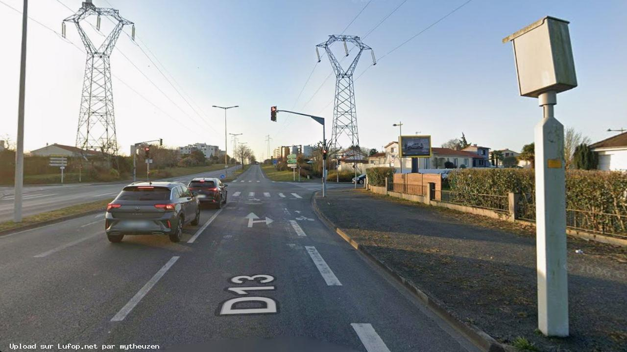 FRANCE photo du radar Cholet Boulevard de la Moinie 49 - Maine-et-Loire