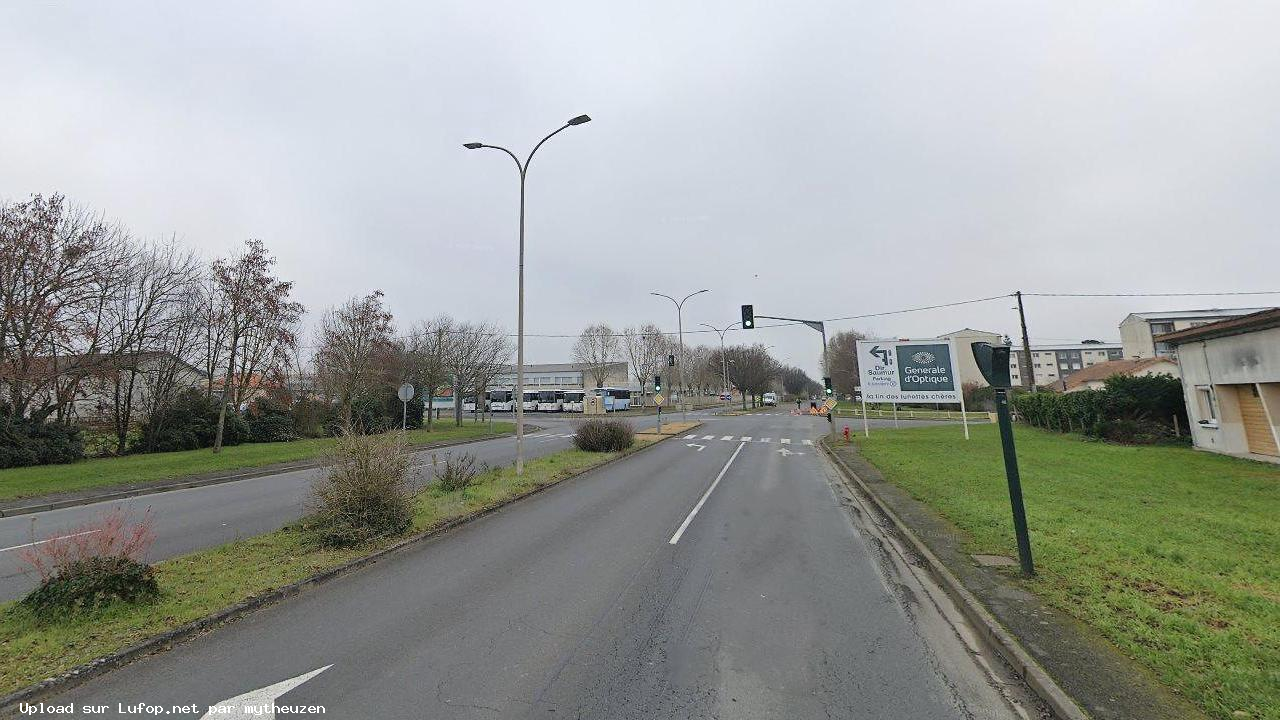 FRANCE photo du radar Thouars Boulevard du Général de Gaulle 79 - Deux-Sèvres