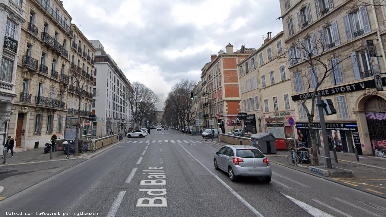 FRANCE photo du radar Marseille Boulevard Baille 13 - Bouches-du-Rhône