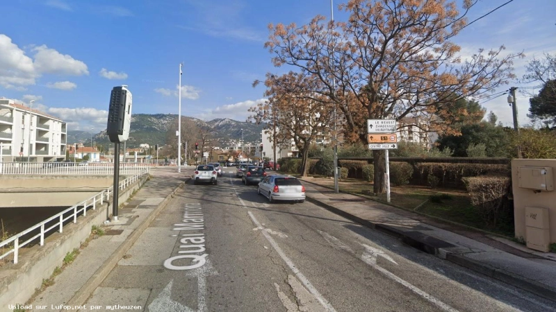 FRANCE photo du radar Toulon Quai Marmora 83 - Var