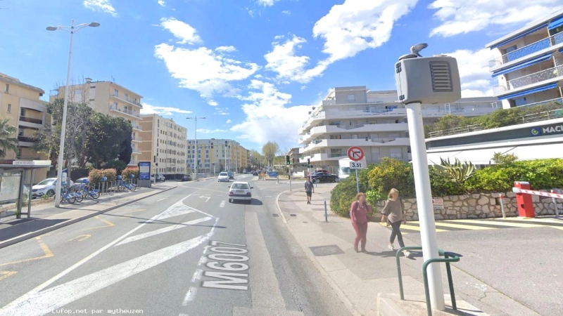 FRANCE photo du radar Cagnes-sur-Mer M6007 06 - Alpes-Maritimes