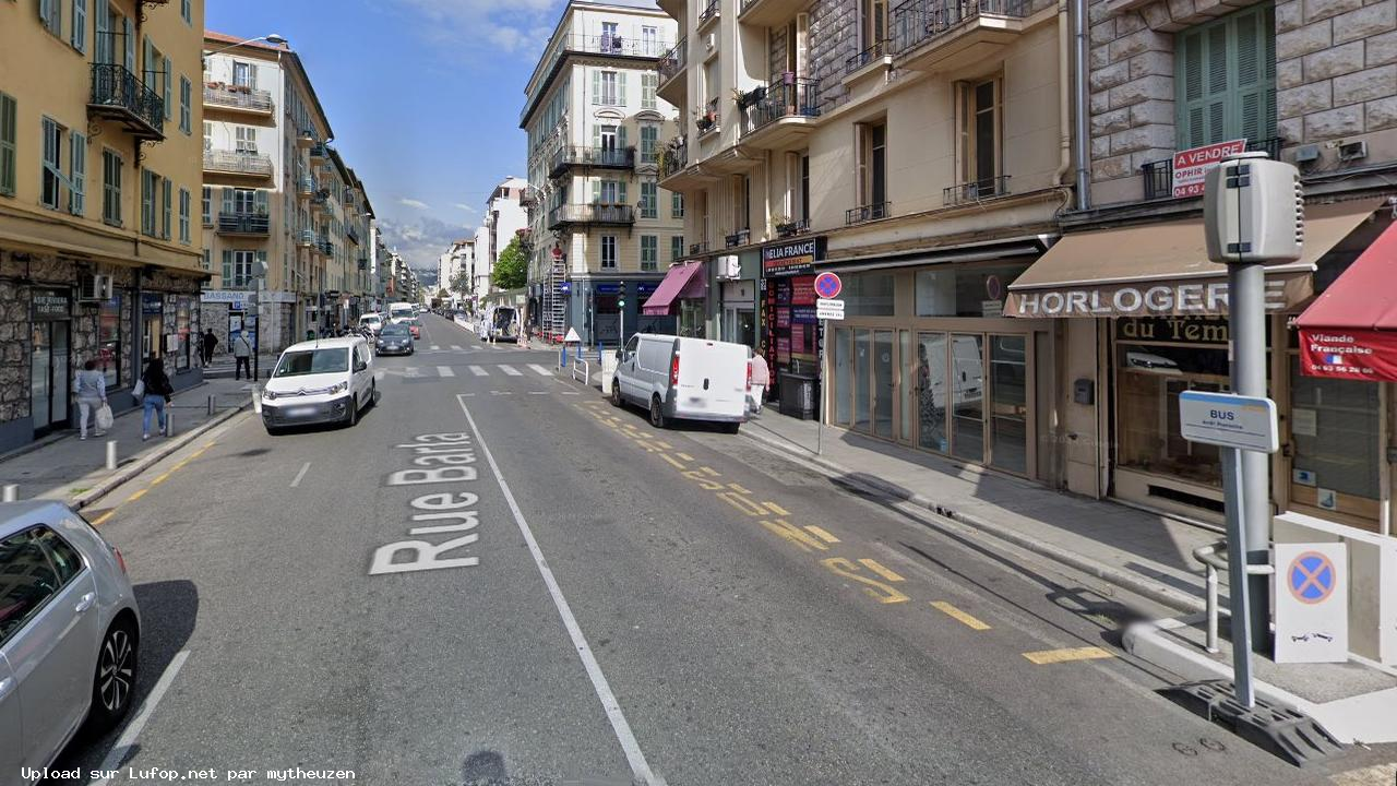 FRANCE photo du radar Nice Rue Barla 06 - Alpes-Maritimes