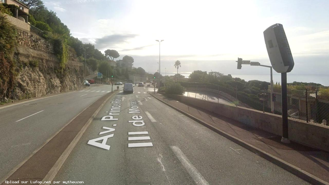 FRANCE photo du radar Cap-d’Ail D6007 06 - Alpes-Maritimes