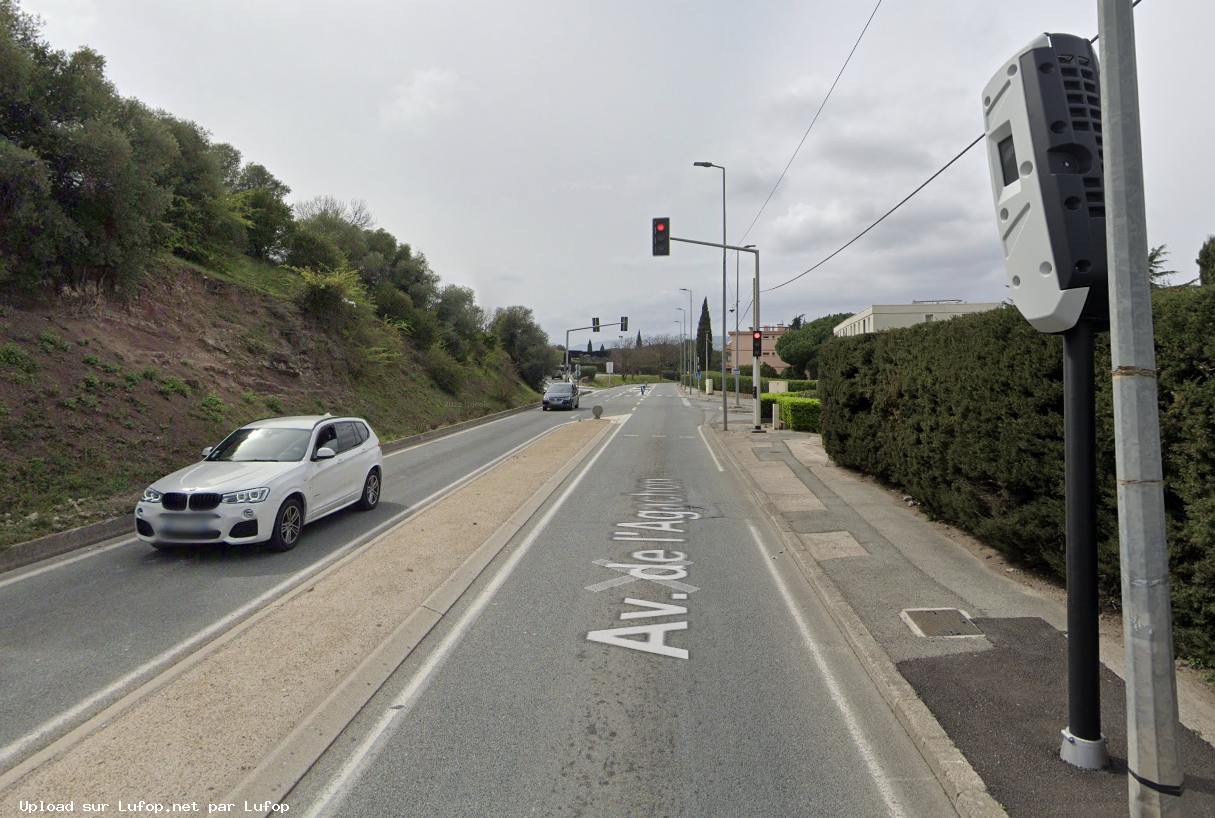 FRANCE photo du radar Fréjus Avenue de l´Agachon 83 - Var