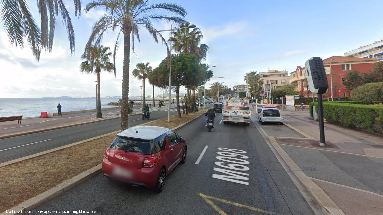 FRANCE photo du radar Cagnes-sur-Mer D6098 06 - Alpes-Maritimes