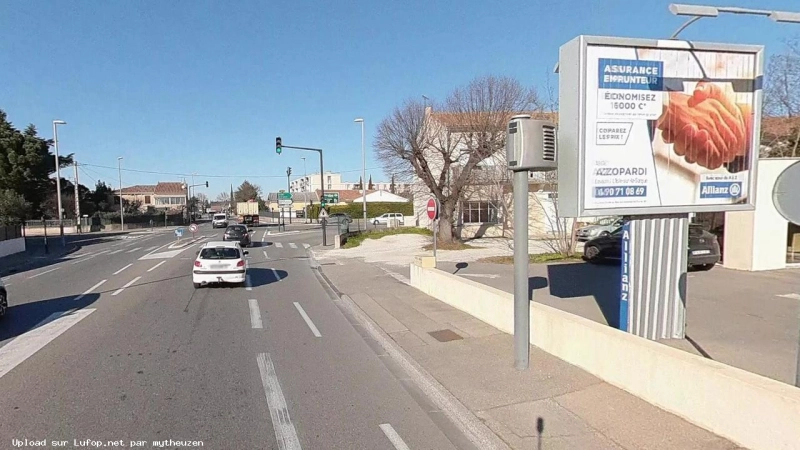 FRANCE photo du radar Cavaillon Avenue Raoul Follereau 84 - Vaucluse