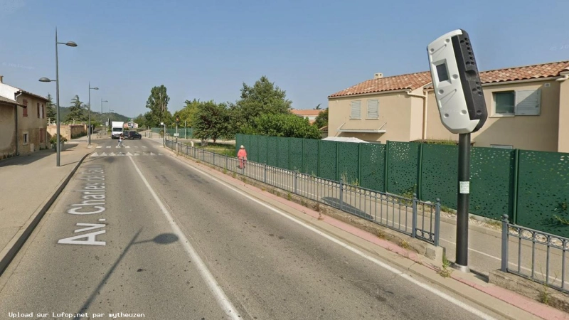 FRANCE photo du radar Peyrolles-en-Provence D96 13 - Bouches-du-Rhône