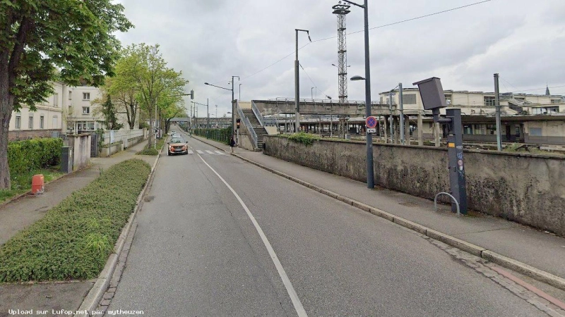 FRANCE photo du radar Mulhouse Boulevard Alfred Wallach 68 - Haut-Rhin