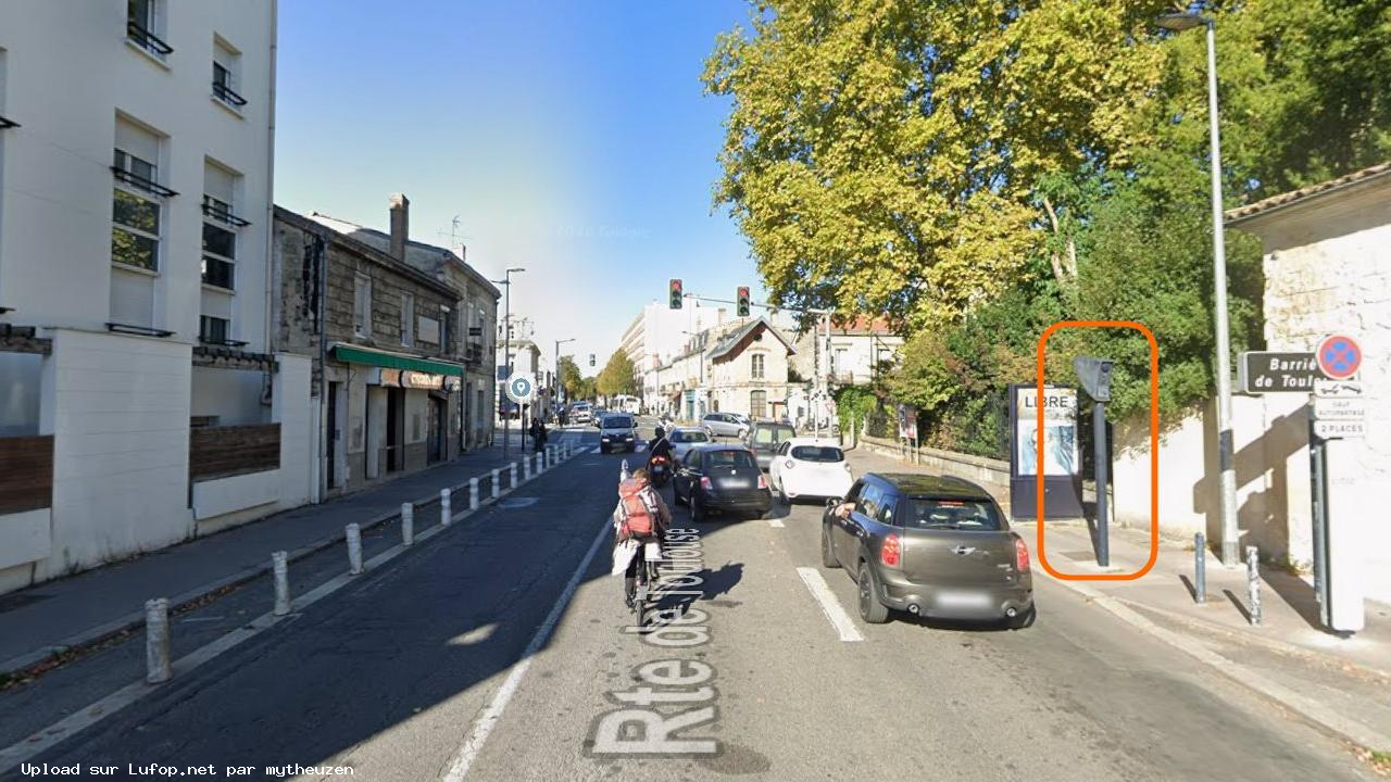 FRANCE photo du radar Bordeaux Route de Toulouse 33 - Gironde