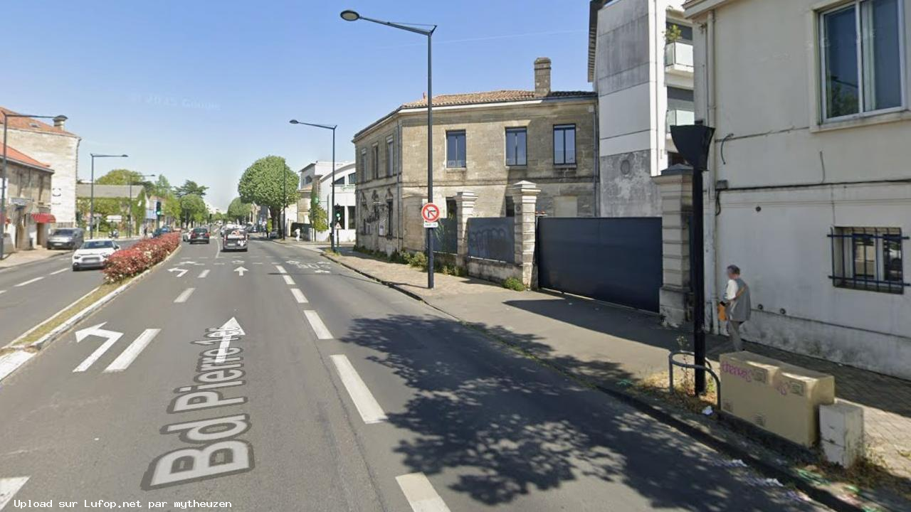 FRANCE photo du radar Bordeaux Boulevard Pierre 1er 33 - Gironde