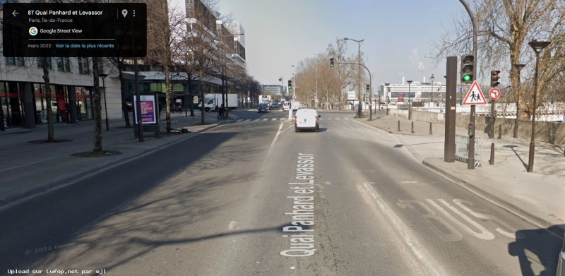 FRANCE photo du radar Paris Quai Panhard et Levassor 75 - Paris