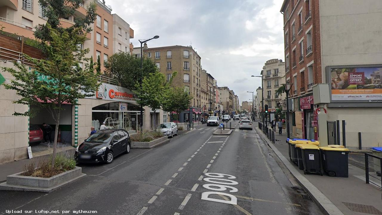 FRANCE photo du radar Bois-Colombes Avenue d