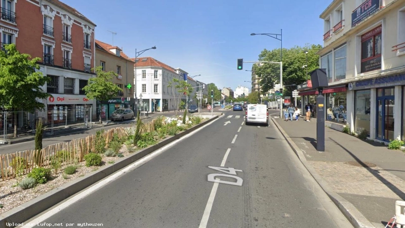 FRANCE photo du radar Champigny-sur-Marne D4 94 - Val-de-Marne