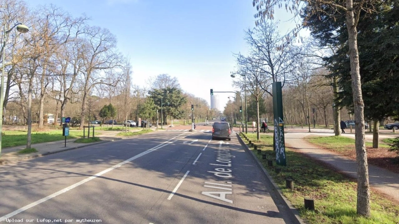FRANCE photo du radar Paris Allée de Longchamp 75 - Paris