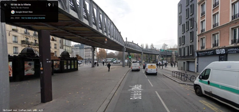FRANCE photo du radar Paris Boulevard de la Villette 75 - Paris