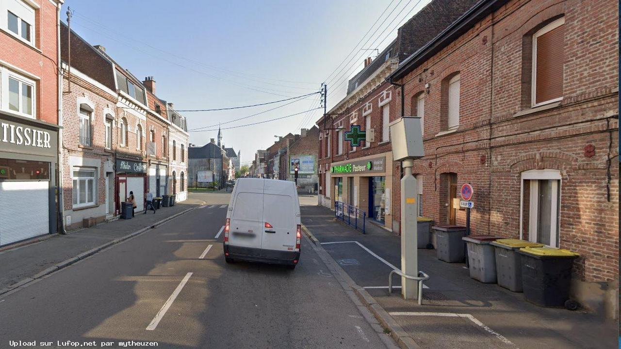 FRANCE photo du radar Hénin-Beaumont Rue Pasteur 62 - Pas-de-Calais