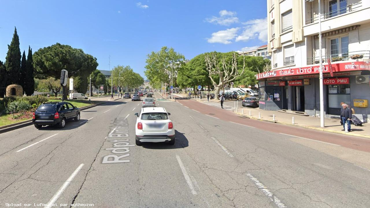 FRANCE photo du radar Toulon Boulevard Georges Clemenceau 83 - Var