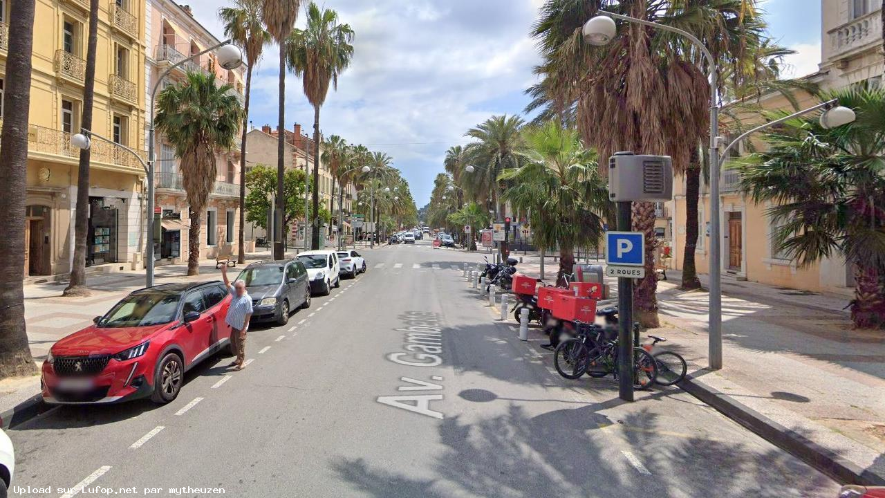 FRANCE photo du radar Hyères Avenue Gambetta 83 - Var