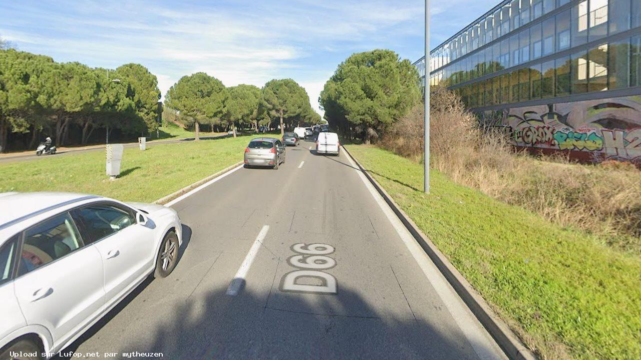 FRANCE photo du radar Montpellier D66 34 - Hérault