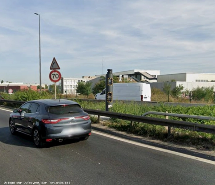 FRANCE photo du radar Rosny-sous-Bois A86 93 - Seine-Saint-Denis