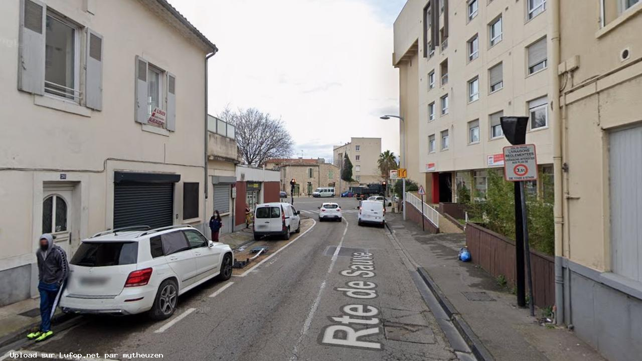 FRANCE photo du radar Nimes Rue de Sauve 30 - Gard