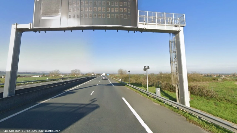 FRANCE photo du radar Romans A10 79 - Deux-Sèvres