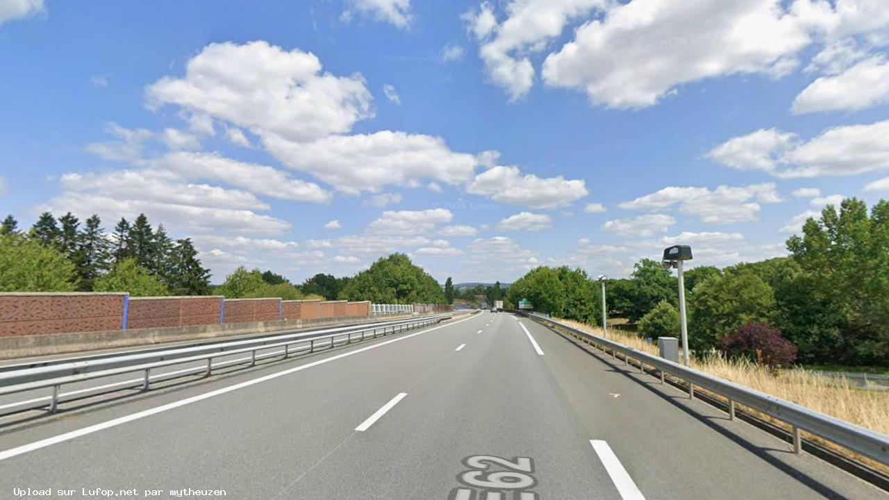 FRANCE photo du radar Sainte-Feyre N145 23 - Creuse