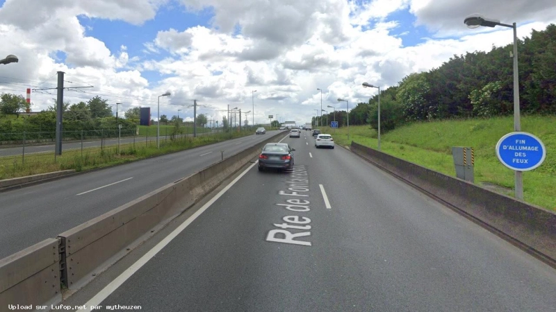 FRANCE photo du radar Paray-Vieille-Poste Route de Fontainebleau 91 - Essonne